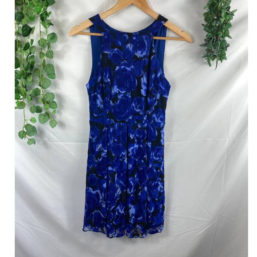Coconinno floral patterned sleeveless dress Size Small